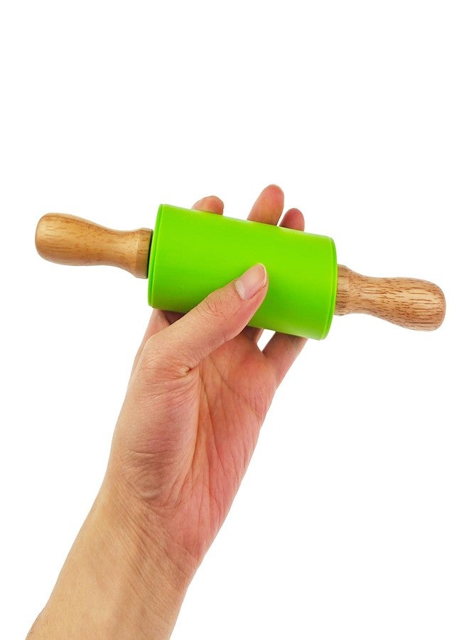 Miokun 12 Pack Small Rolling Pin for Kids, 9 Inch Kids Rolling Pin for Home Kitchen (6 colors) - Image 5